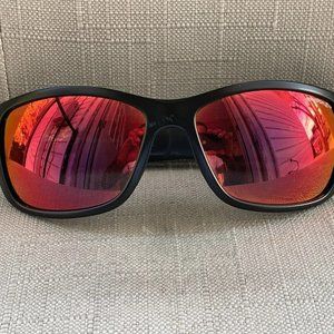 Stony Men Sunglasses Mirror Lenses Lack Wrap Eyewear Shades